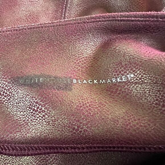 WHBM White House Black Market Runway Leggings Size 6 - Picture 7 of 9